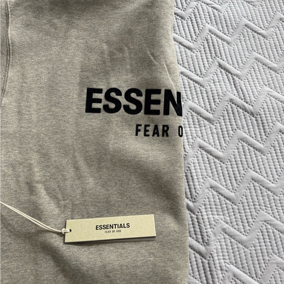 Essentials Heather Grey Sweatshirt Size S - Picture 4 of 5